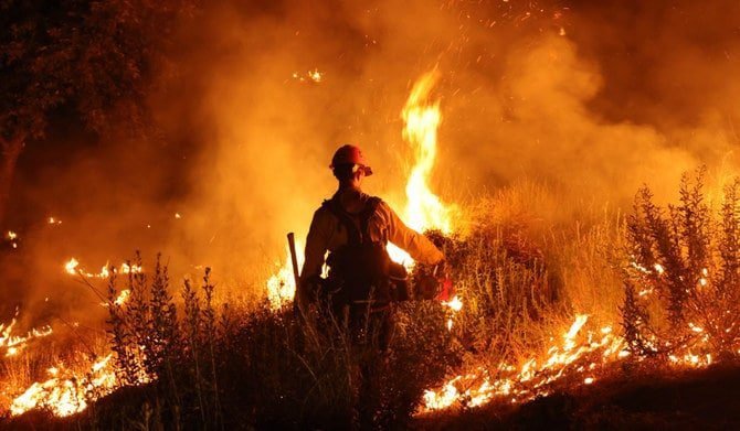 Fire at Spanish Island of La Palma Fire at Spanish Island of La Palma