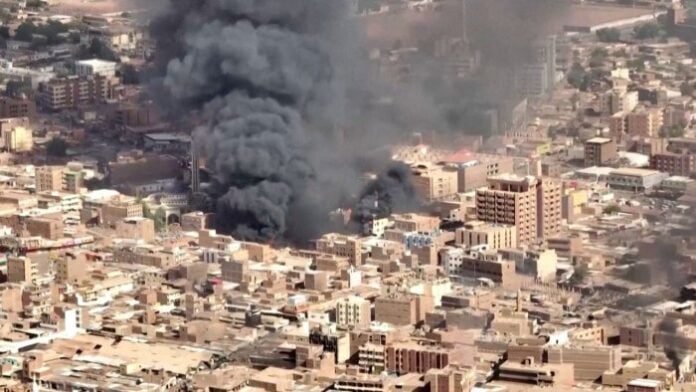 An airstrike in Omdurman, Sudan, has killed at least 22 people and injured dozens more. An airstrike in Omdurman, Sudan, has killed at least 22 people and injured dozens more.