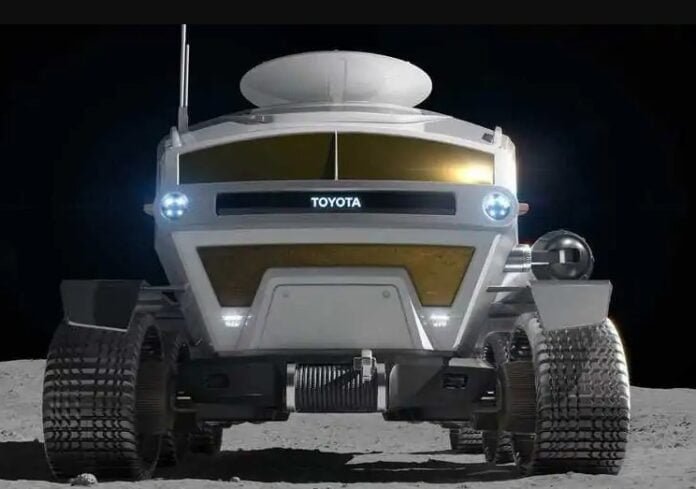 Toyota refuel Vehicle Toyota Lunar Cruise