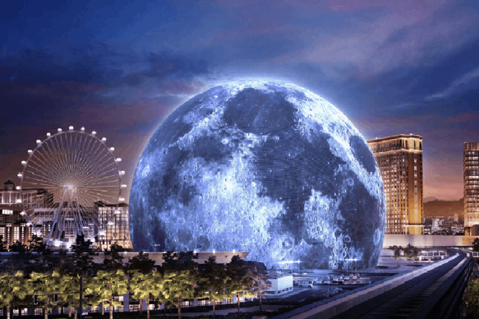 MSG Sphere Las Vegas - Futuristic Architecture and LED Technology