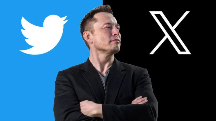 Elon Musk's X Logo - A Symbol of Twitter's Transformation Image Caption: Elon Musk unveils the enigmatic X logo, hinting at Twitter's evolution.