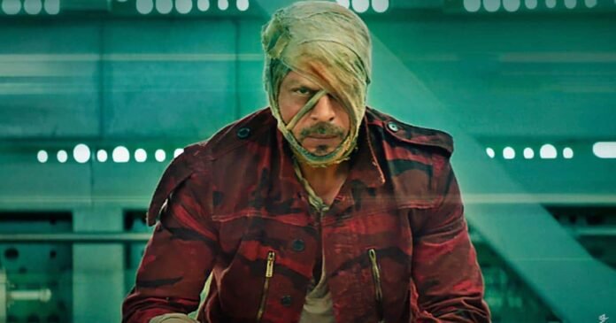Shah Rukh Khan, "Jawan" trailer, Burj Khalifa, Dubai