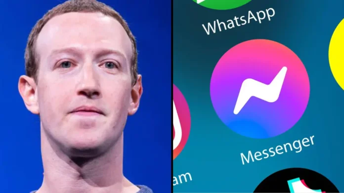 Mark Zuckerberg speaking at a conference about online privacy