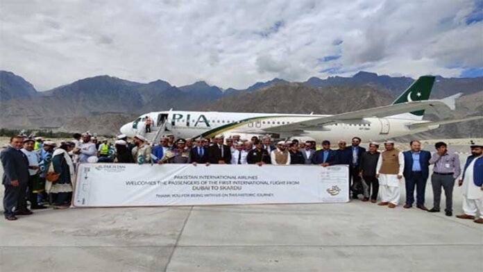Skardu Airport Welcomes The First International Flight