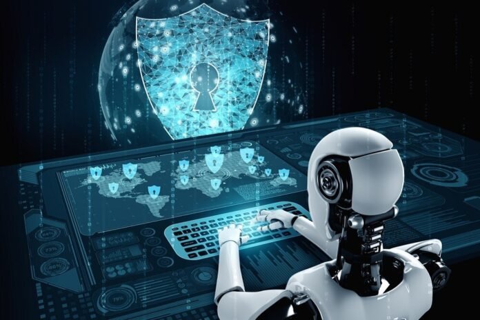 Visual Representation of AI Tool Cracking Passwords Process