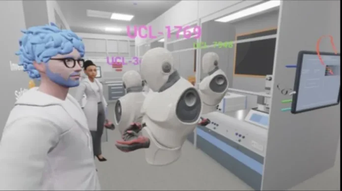 The virtual reality software at Hilton’s digital lab offers advanced scientific training for all.