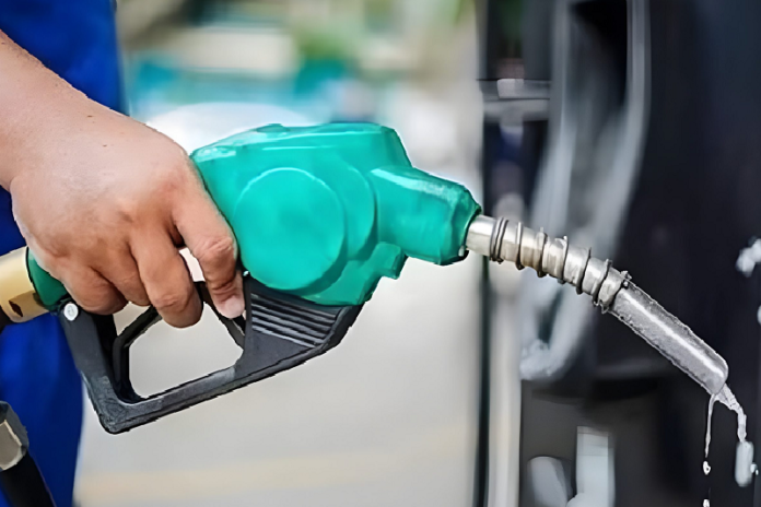 Fuel pump with dropping fuel prices