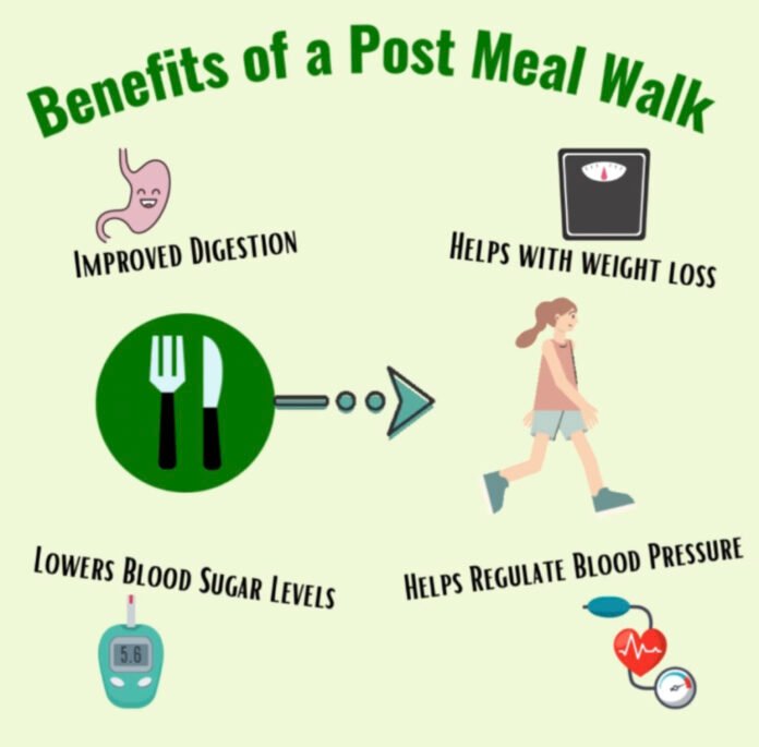 Walking for Just 2 Minutes After Eating Is Surprisingly Beneficial