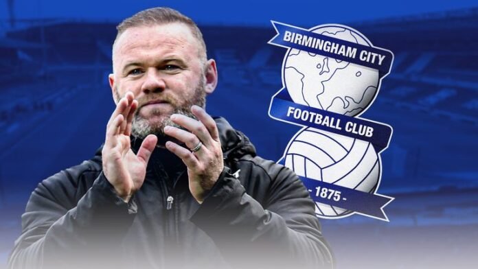 Rooney is appointed by Birmingham City, a manager who was formerly an English and Manchester United striker