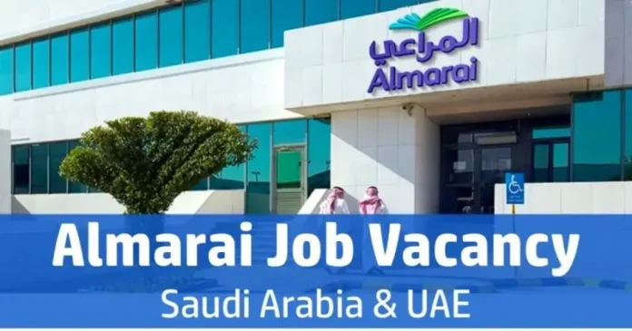 Almarai Career Opportunities in Saudi Arabia