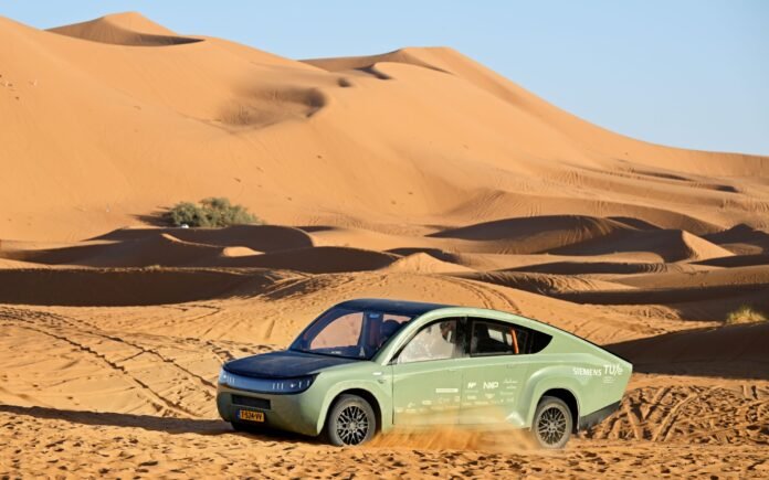 The first off-road solar SUV in history just traversed Morocco using purely solar energy